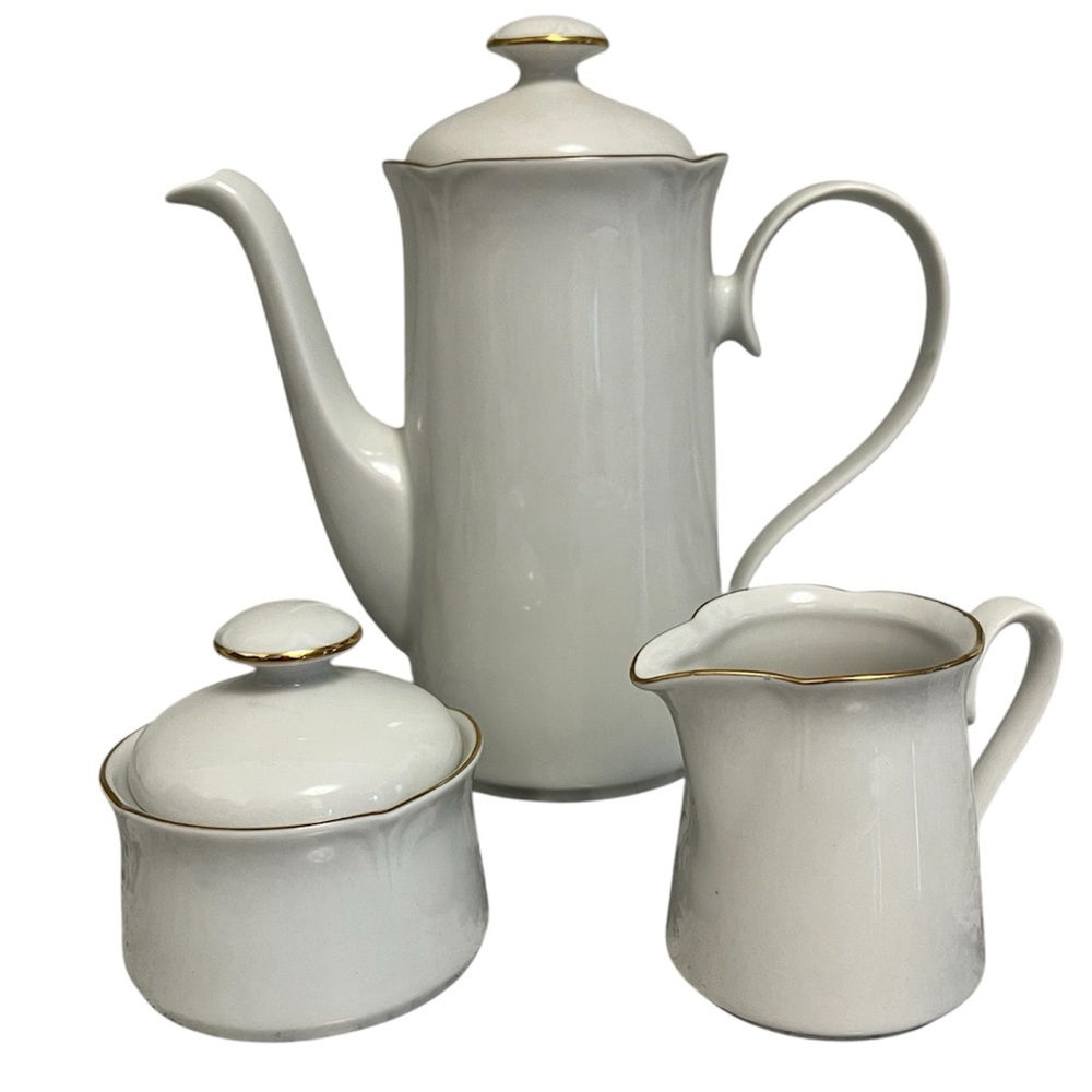 JLMENAU Henneberg Porzellan German Tea Set Vintage 80’s